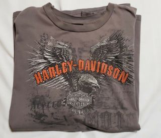 Harley Davidson Sioux Falls South Dakota Short Sleeve T Shirt Size 5xl