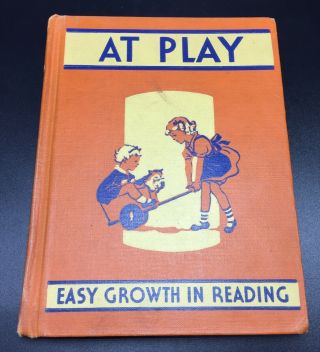3 PRIMERS 1938 - 1957 - AT PLAY - I WANT TO BE A DAIRY FARMER - AT WORK AND PLAY 2