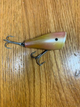 Vintage Creek Chub Baby Plunker In A Good Color