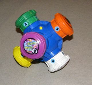 Vintage 1996 Tiger Electronics Brain Warp Electronic Handheld Game Blue