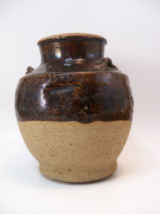 Chinese Tang / Song Dynasty Brown Glazed Stoneware Jar