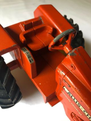 Vintage 1960s Ertl Allis Chalmers 190 One Ninety Metal Tractor Toy Iowa USA Made 3