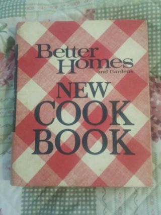 Better Homes And Gardens Cook Book Vintage 1968 Five Ring Binder Recipes