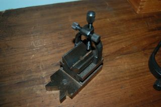 Vintage Starrett No.  567 Fishtail V Block Clamp Set Tool