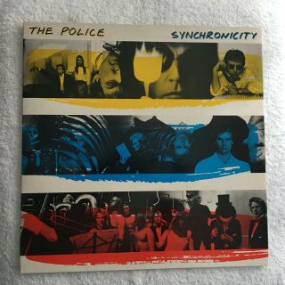 The Police Synchronicity 1983 Vintage Lp A&m Sp - 3735 Vg