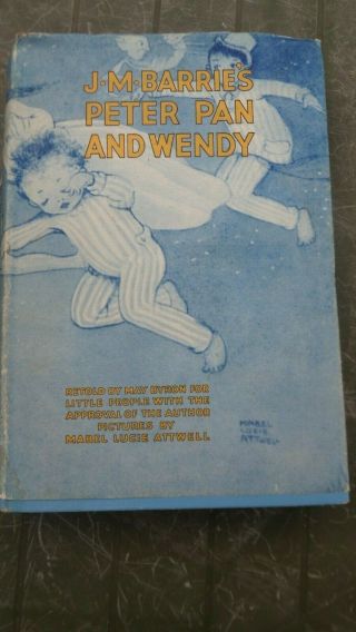 Jm Barries Peter Pan And Wendy Illustrated By Mabel Lucie Attwell Circ 1940 Exce