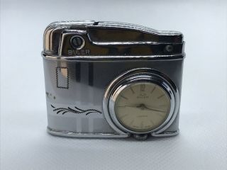 Vintage Buler Watch Lighter Swiss Made