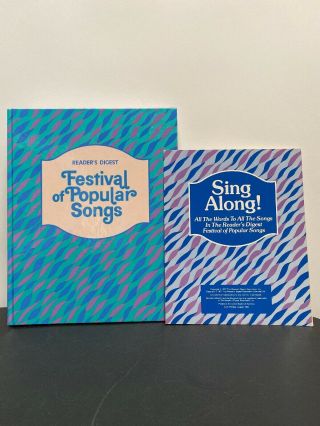 The Readers Digest Songbook Festival Of Popular Songs - Vintage 1977 Bonus Book