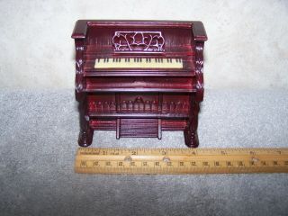 Vintage 1:12 Dollhouse Miniature Bespaq Fine Furnitures Organ Piano