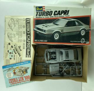 Vintage Revell Turbo Capri Model Kit 1/25 Scale 1980