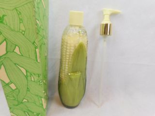Vintage Avon Ear Of Corn Golden Harvest Hand Lotion Pump Bottle 10 Oz.  Iob