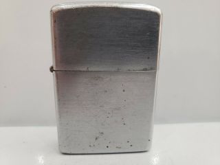 Vintage 1973 Silver Tone Zippo Lighter.