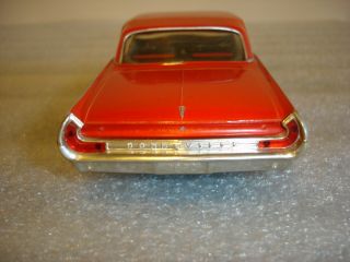 Vintage 1962 Pontiac Bonneville Model Kit AMT Johan Screw Bottom Promo Built 3