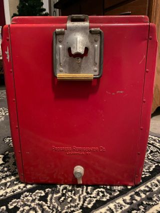 Vintage Metal Coca Cola Cooler 3