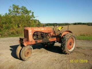 1944 Allis Chalmers Wc Antique Tractor Steel Rearend Rare Wd 45