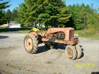 1944 Allis Chalmers WC Antique Tractor Steel Rearend RARE wd 45 2
