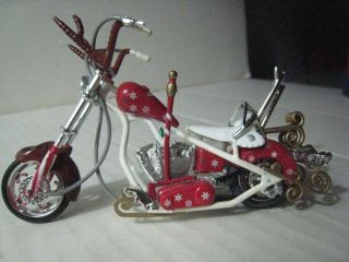 2005 American Choppers/ Orange County Occ Christmas Bike Ornament & Box;teutel 
