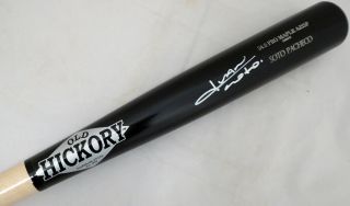 Juan Soto Autographed Signed Black Old Hickory Bat Nationals Beckett Bas 138458