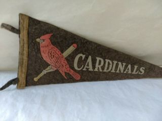 Vintage 1934 St.  Louis Cardinals World Series Souvenir Felt Pennant Flag 2