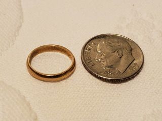 Vintage 10k Gold Baby Ring 3