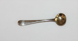 Vintage Tiffany & Co Sterling Silver Salt Spice Spoon