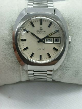Vintage Certina Ds 2 Turtle Automatic Diver,  Swiss Made,