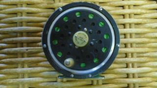 Vintage Fly Fishing Reel Pflueger Medalist 1498 Da With Fly Line Made In Usa