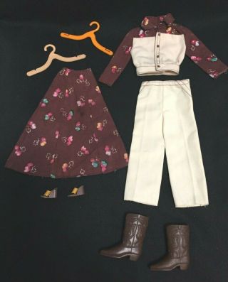 Vintage 1975 Mattel Barbie Doll Sears Exclusive Outfit 9046 3 Day