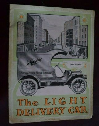 Maytag,  1911,  Mason,  Automobile,  Vintage,  Brochure,  Washer,  Dealership,  Sales