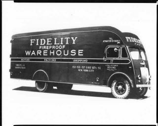 1930 White Truck Press Photo 0088 - Fidelity Fireproof Warehouse