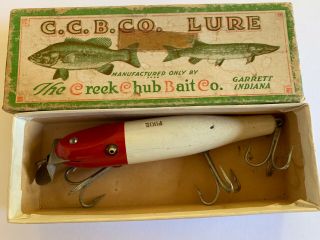 Vintage Ccb Co.  Creek Chub Bait Co.  Pikie Fishing Lure No.  702