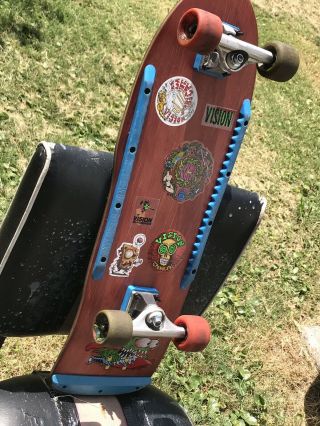 Old School Skateboard 1980’s “vision Gator” All Parts Complete.