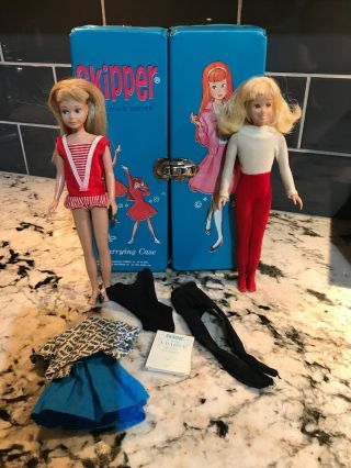 Skipper Doll Case,  Skipper Doll,  Scooter Doll & Clothing