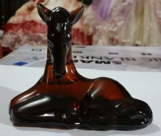 Vintage Avon Collectable " Horse " After Shave Bottle/decanter,  Full