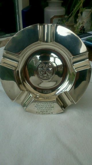 Royal Lytham St Annes Golf Club Antique Sterling Silver Trophy Medal 1913