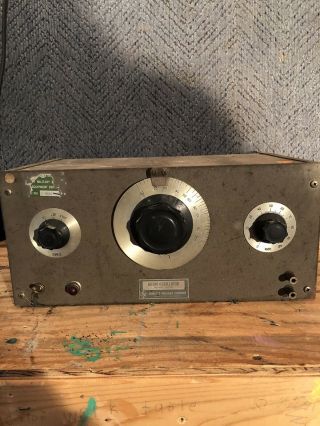 Vintage Hp Hewlett Packard 200b Audio Oscillator