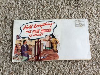 1942 Mercury Dealership Showroom Sales Color Mailer Sent To Prospects