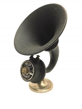 Vintage 20s Old Near Amplion.  " Dragonfly " Antique Radio Horn Speaker