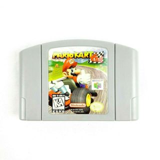Mario Kart 64 Nintendo 64 Authentic - & Great Vintage Video Game