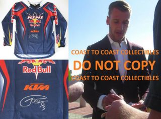 Ken Roczen Supercross Motocross Signed Autographed Red Bull Jersey,  Exact Proof