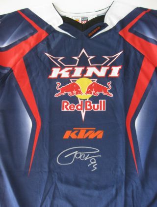 Ken Roczen Supercross Motocross signed autographed Red Bull Jersey,  exact Proof 3