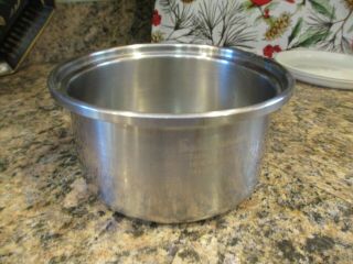 Vintage Saladmaster 18 - 8 Tri Clad Stainless Steel Sauce Pan Only - 1 1/2 Qt