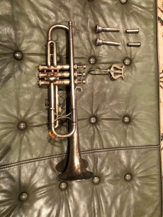 Vintage H.  N.  White King Liberty Trumpet Antique Serial 49470 Circa 1915