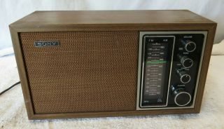 Sony Tfm - 9440 W Am/fm Vintage Radio Transistor 2 Band Am/fm