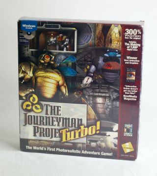 Vintage The Journeyman Project Turbo - Big Box Pc 1992