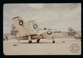 043 Duplicate Aircraft Slide - Grumman F9f - 8 Cougar Buno 144340 Nf305 Va - 56