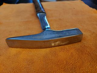 1 - Malco Vintage Collectible SheetMetal Hammer SH - 3 Leather Handle 18 oz 3
