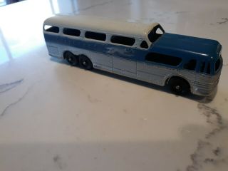 Vintage Tootsietoy Greyhound Scenicruiser Bus 1950s Tootsie Toy