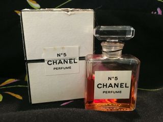 Vintage Chanel No 5 Perfume Size 9 3/4 