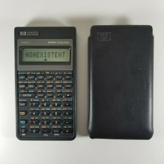 Hp 32s Ii 2 Hewlett Packard Rpn Vintage Scientific Calculator Hp32s -